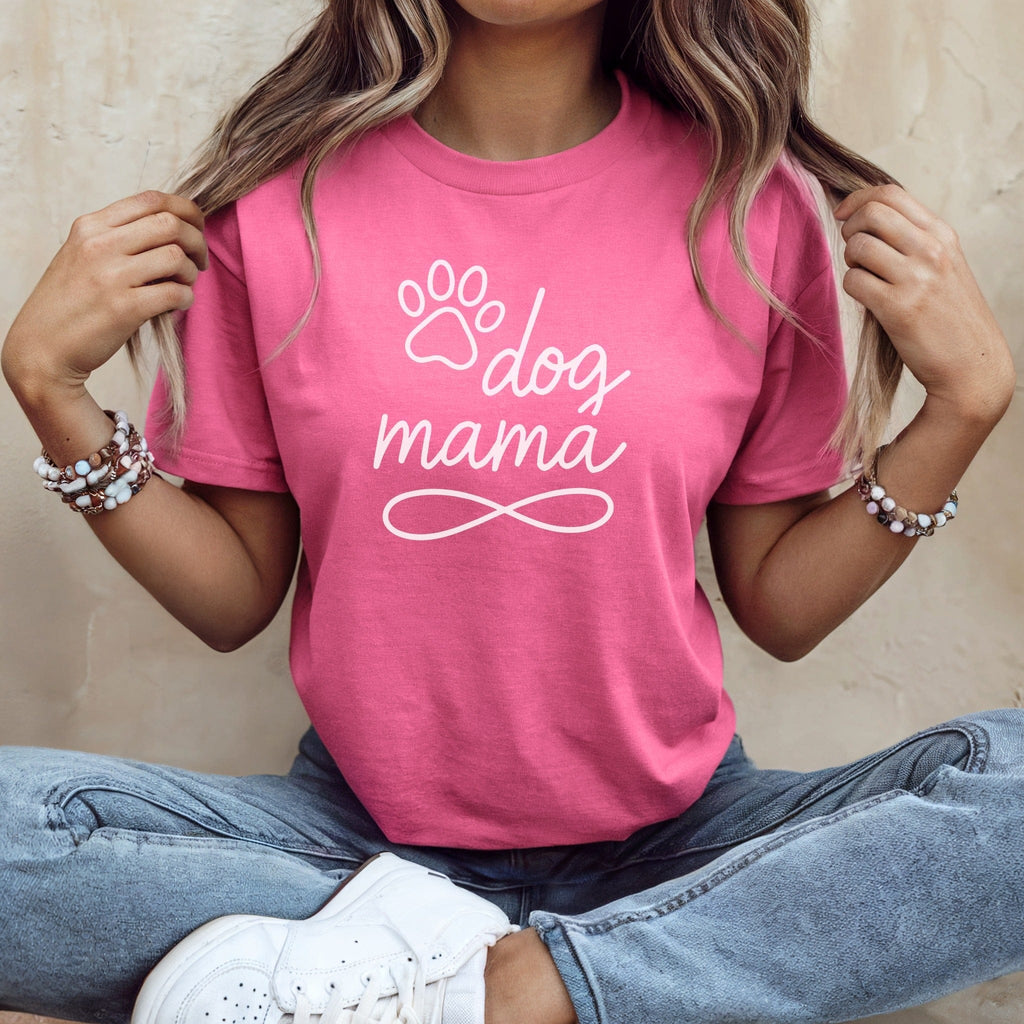 Cute Dog Mama Paw T-Shirt 🐾🐕