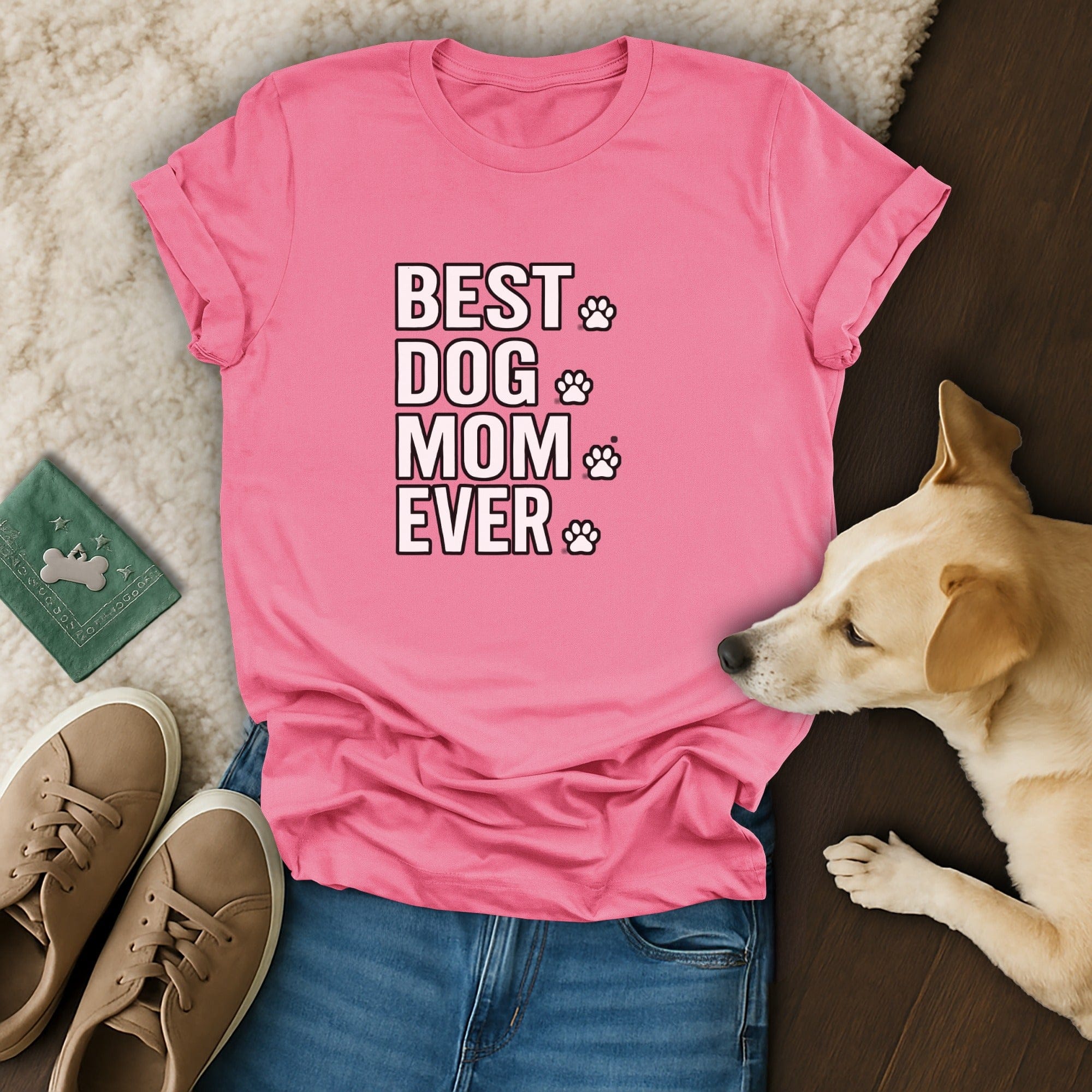 Best Dog Mom Ever T-Shirt 🐕