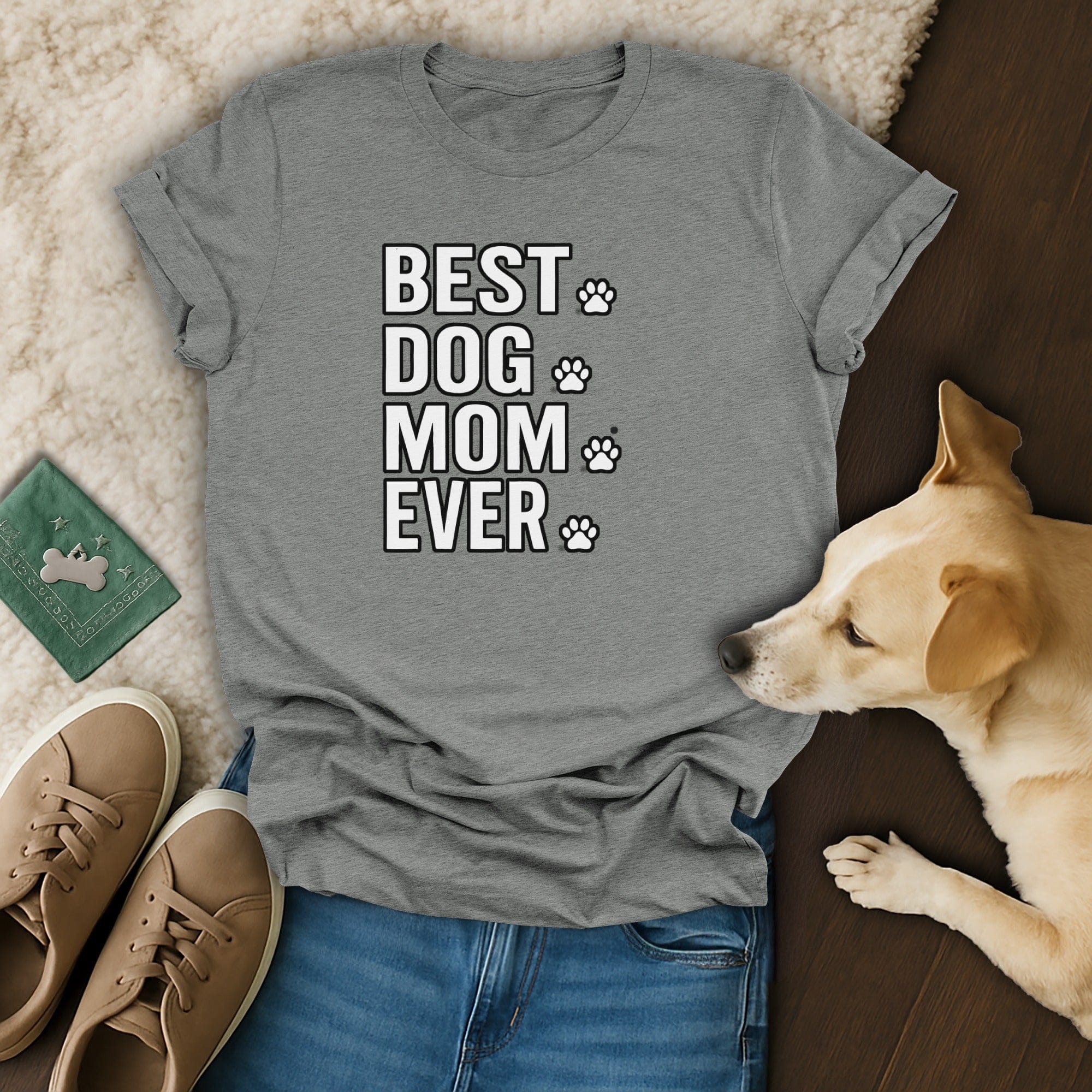 Best Dog Mom Ever T-Shirt 🐕