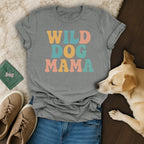 Wild Dog Mama T-Shirt 💚🐾💙