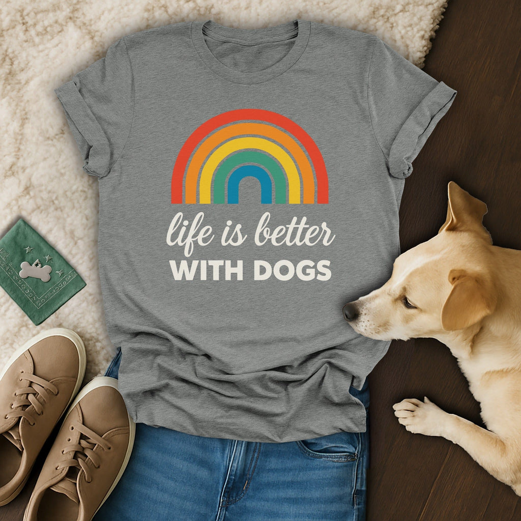 Life Is Better Rainbow T-Shirt 🌈