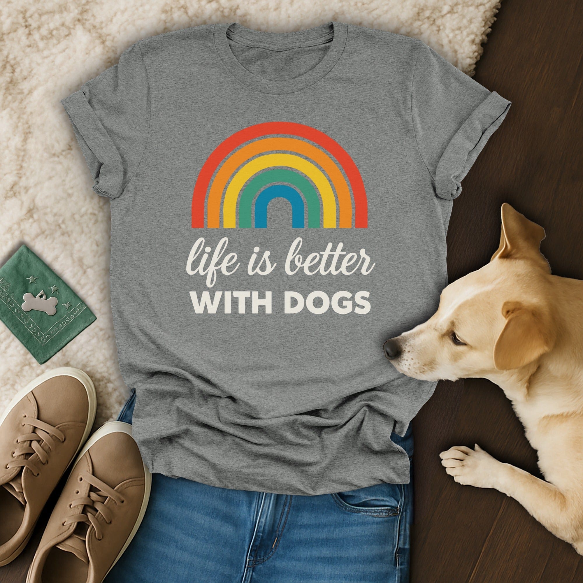 Life Is Better Rainbow T-Shirt 🌈