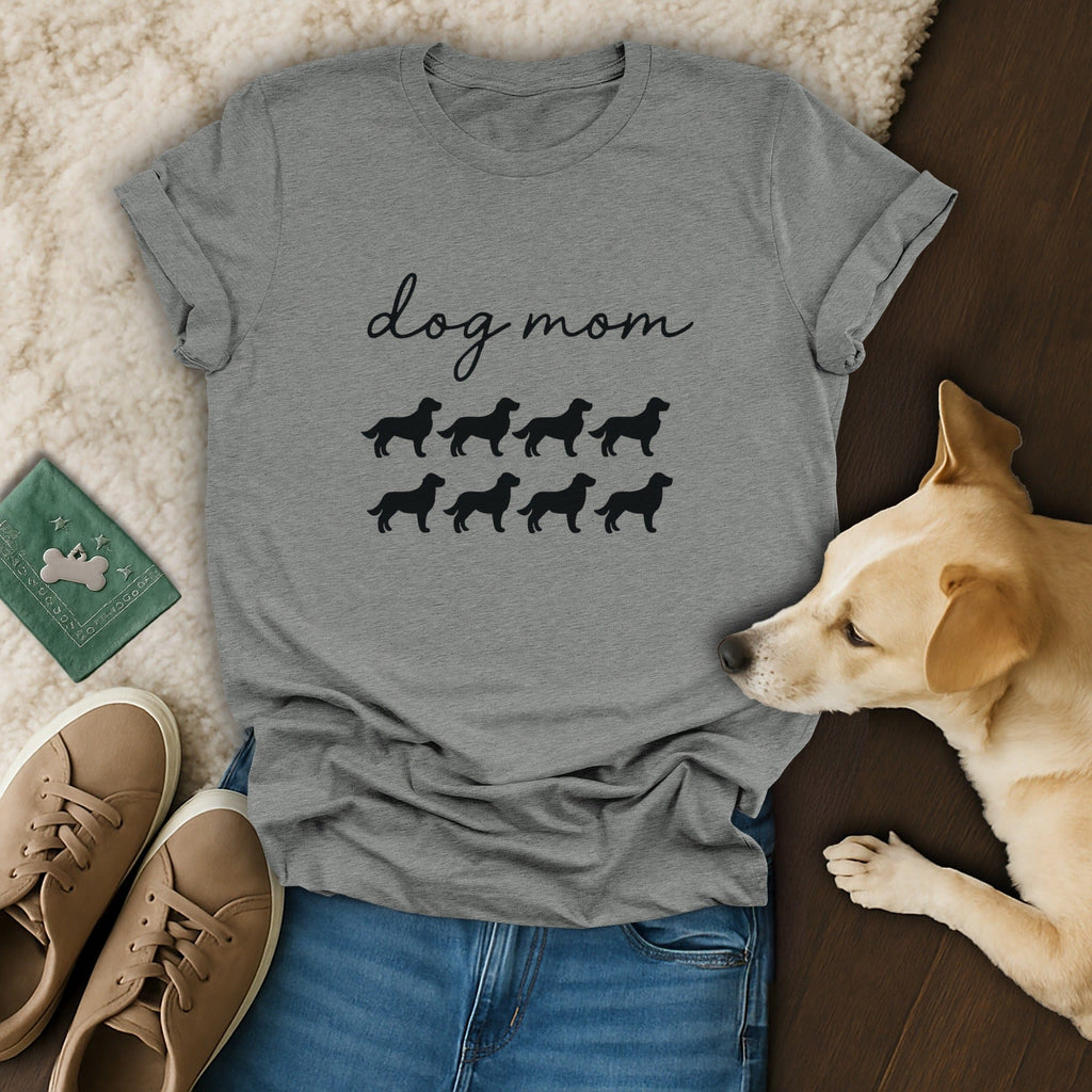 Cute Dog Mom T-Shirt 💜🐶
