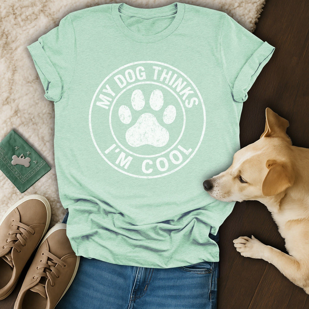 My Dog Thinks I'm Cool T-Shirt  🐾