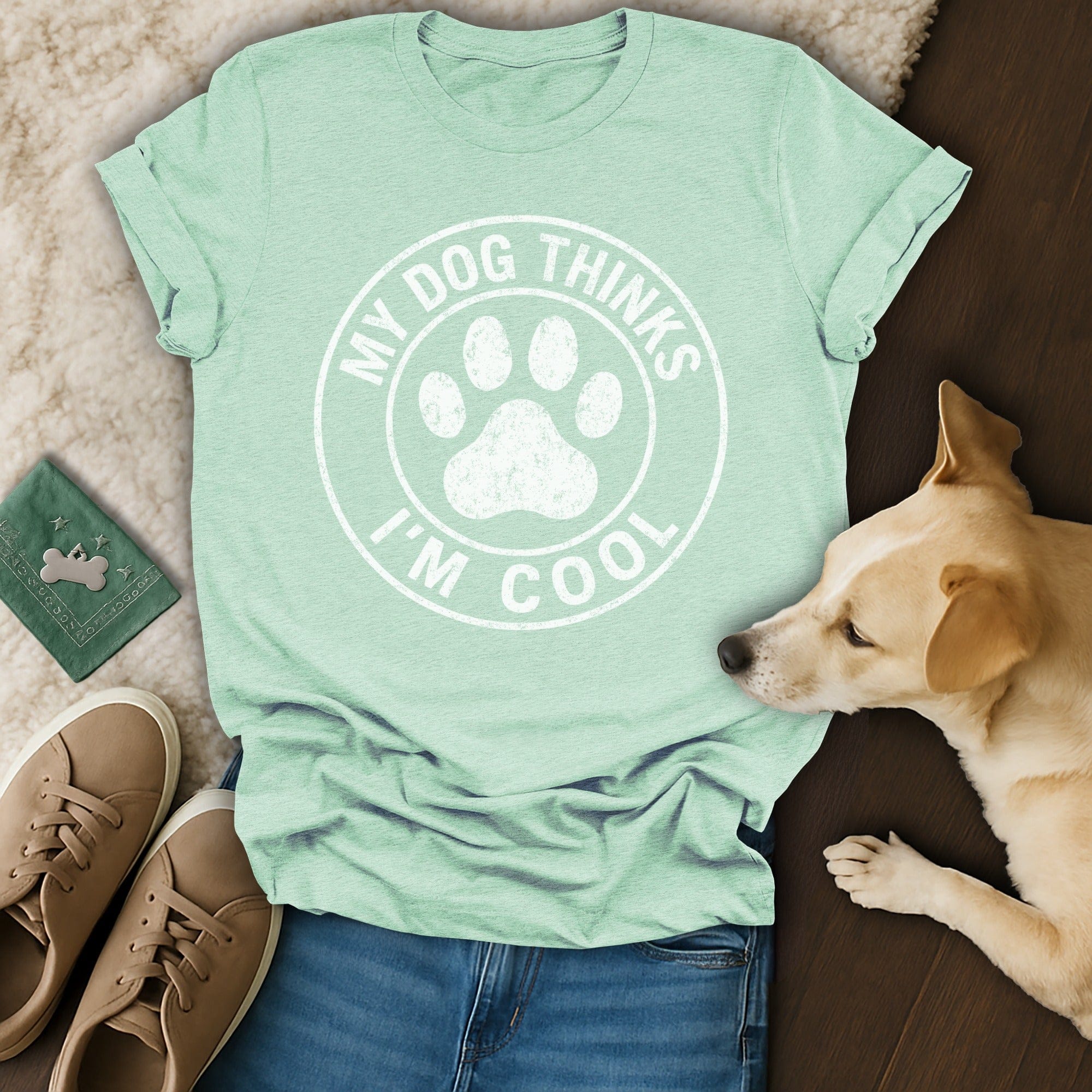 My Dog Thinks I'm Cool T-Shirt  🐾