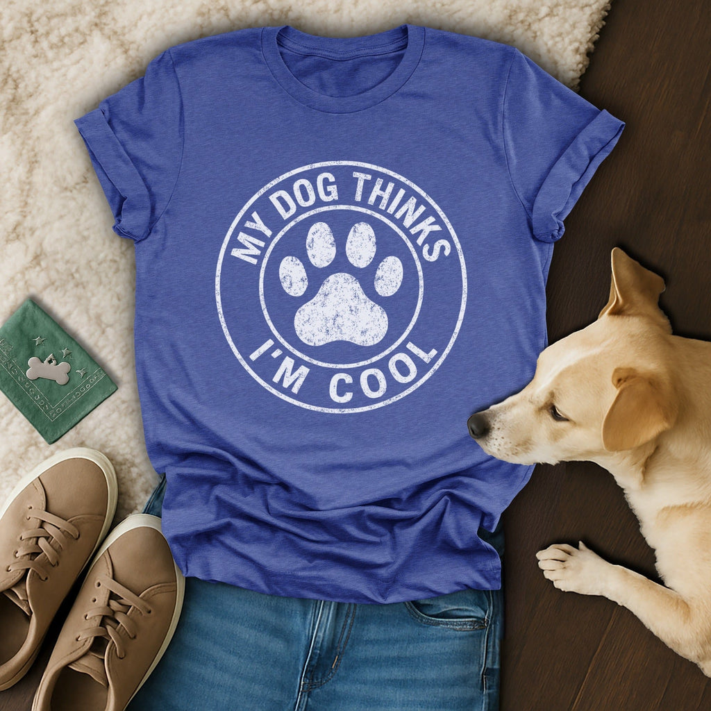 My Dog Thinks I'm Cool T-Shirt  🐾