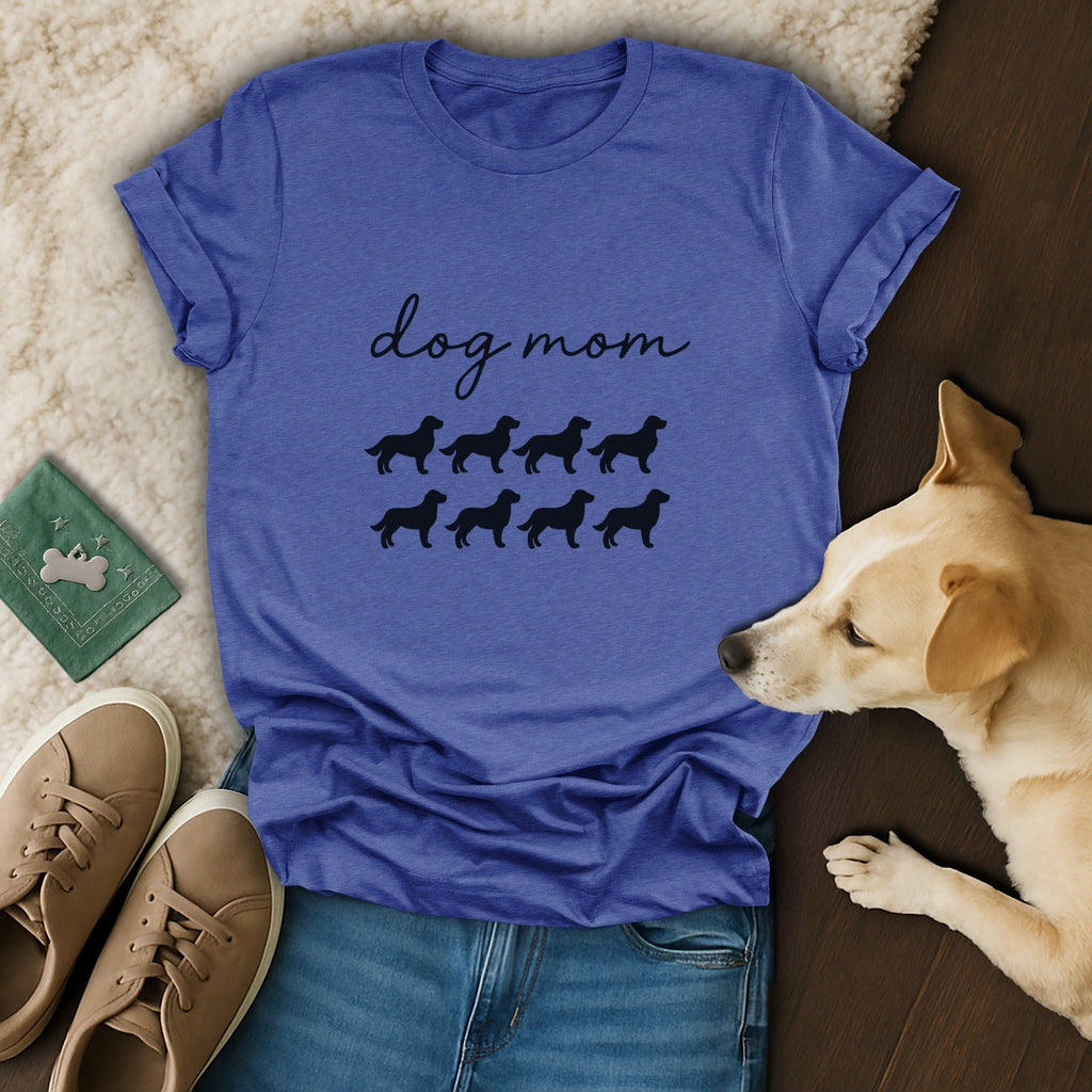 Cute Dog Mom T-Shirt 💜🐶