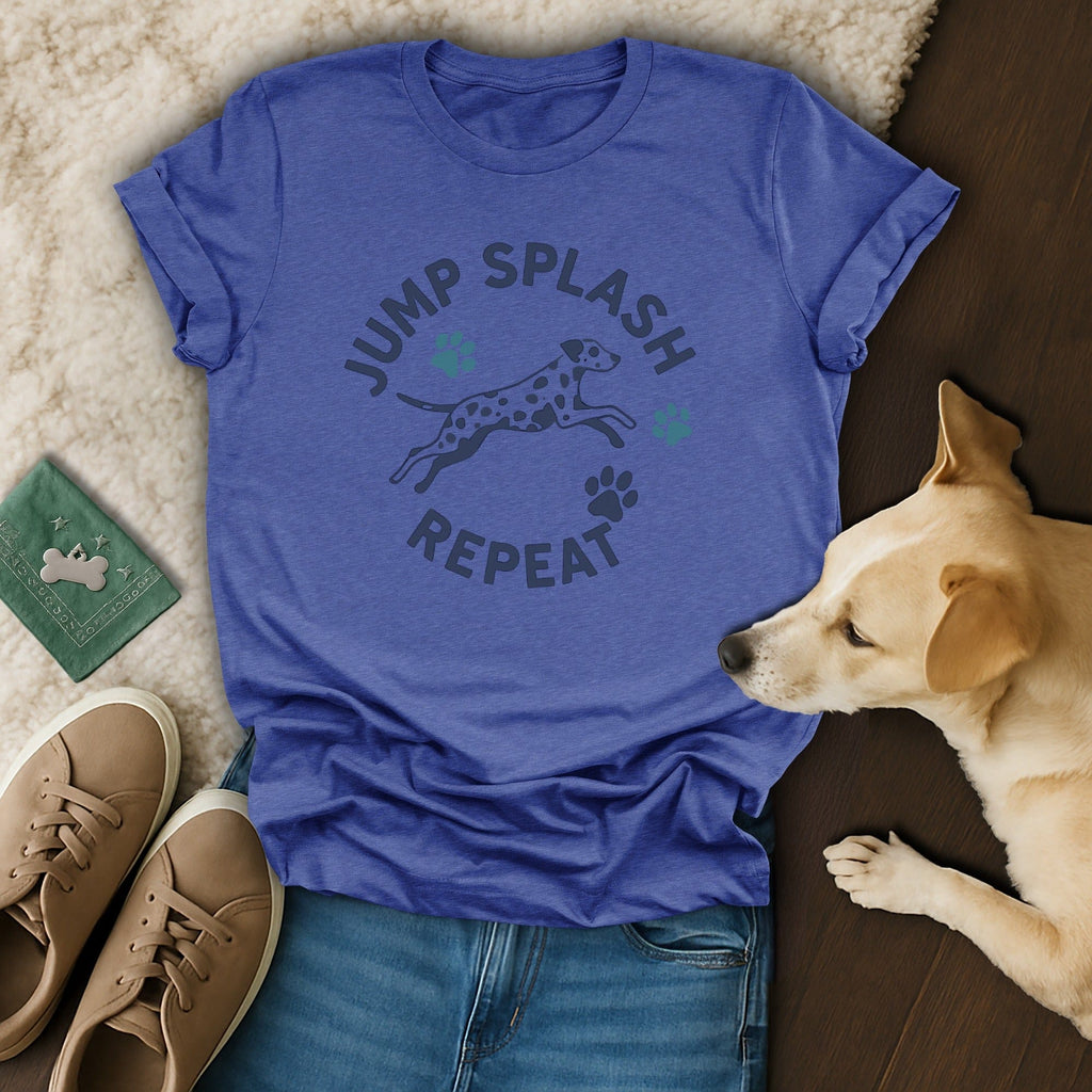 Jump Splash Repeat T-shirt 🐶