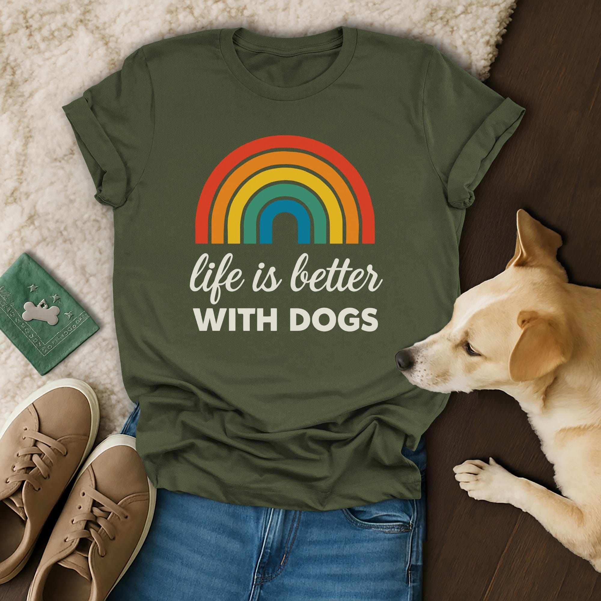Life Is Better Rainbow T-Shirt 🌈