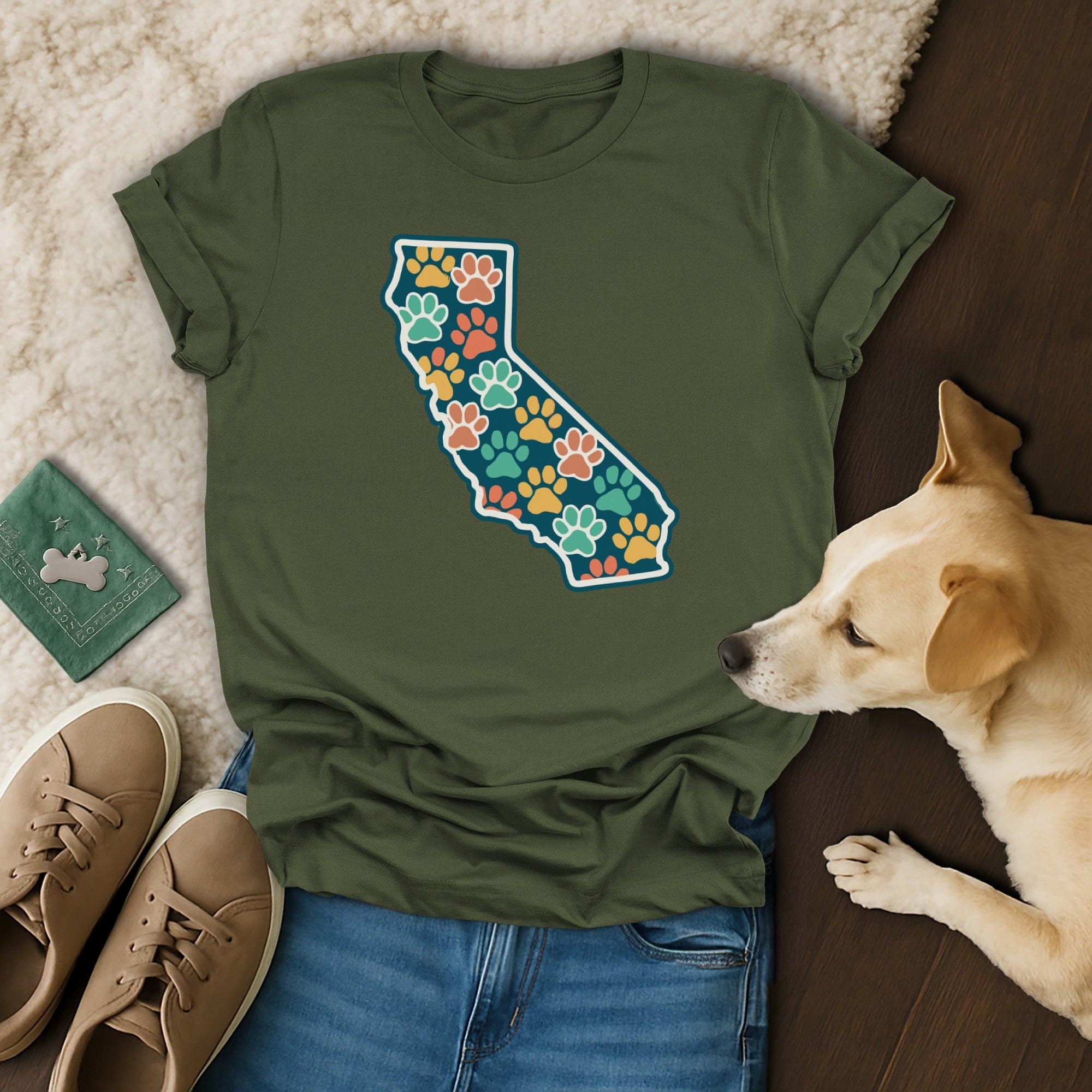 California State T-Shirt 🐾🐶🦴