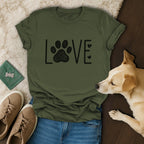 Paw Print T-Shirt 🐾🤍