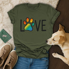 Dog Love Rainbow T-Shirt 🌈