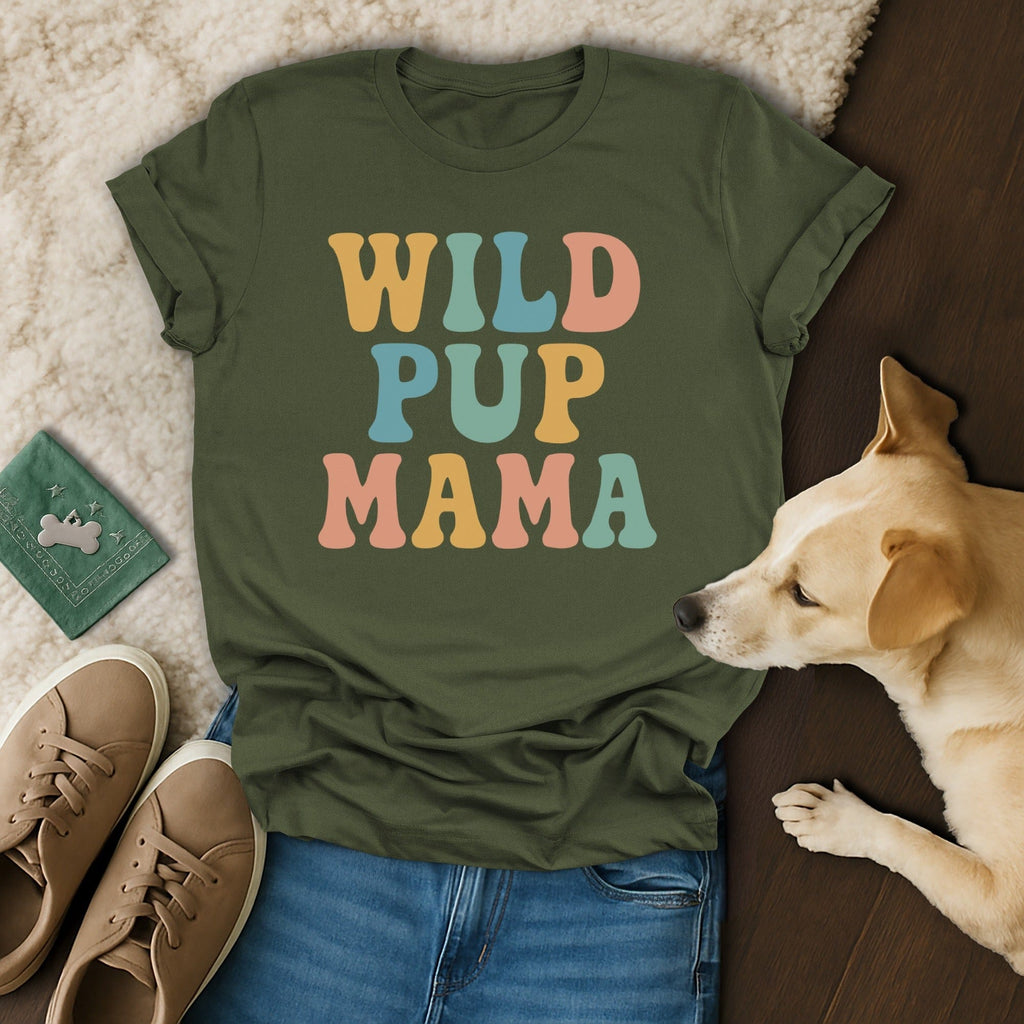 Wild Pup Mama T-shirt 🐾