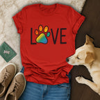 Dog Love Rainbow T-Shirt 🌈