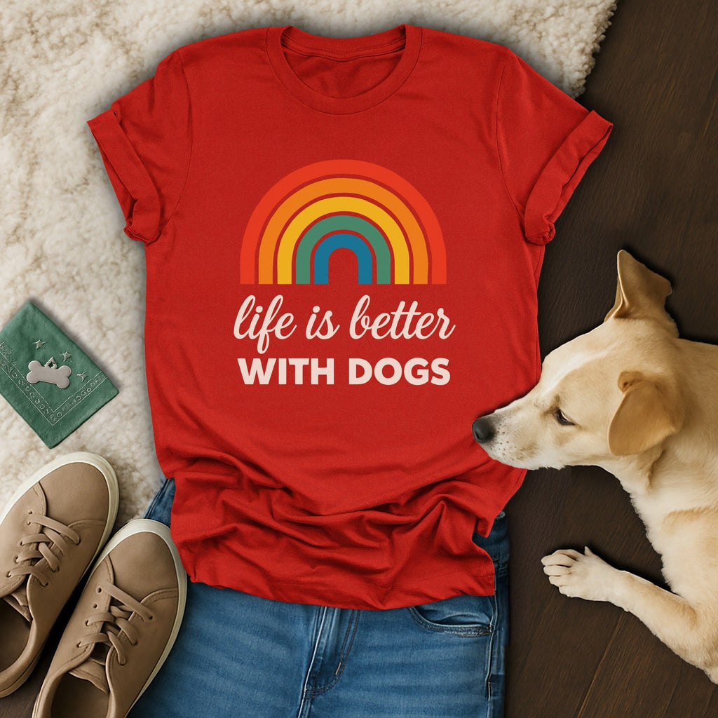 Life Is Better Rainbow T-Shirt 🌈