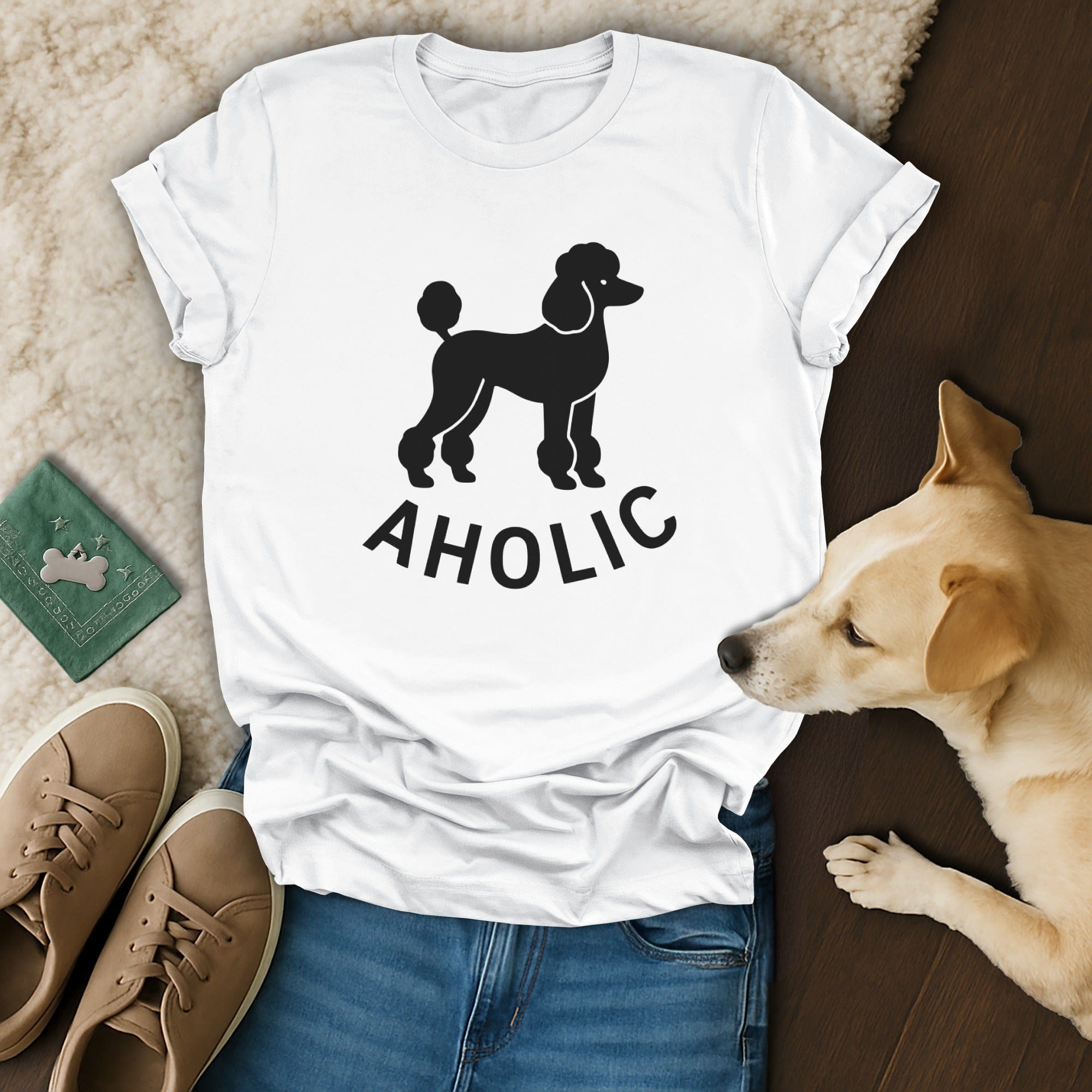Poodleaholic  T-Shirt 🐩