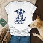 Joyful Dog T-Shirt 🐶🦴