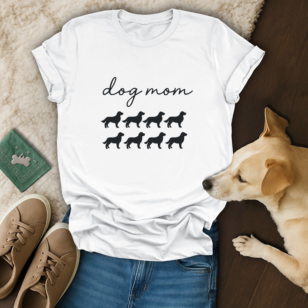Cute Dog Mom T-Shirt 💜🐶