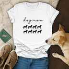 Cute Dog Mom T-Shirt 💜🐶