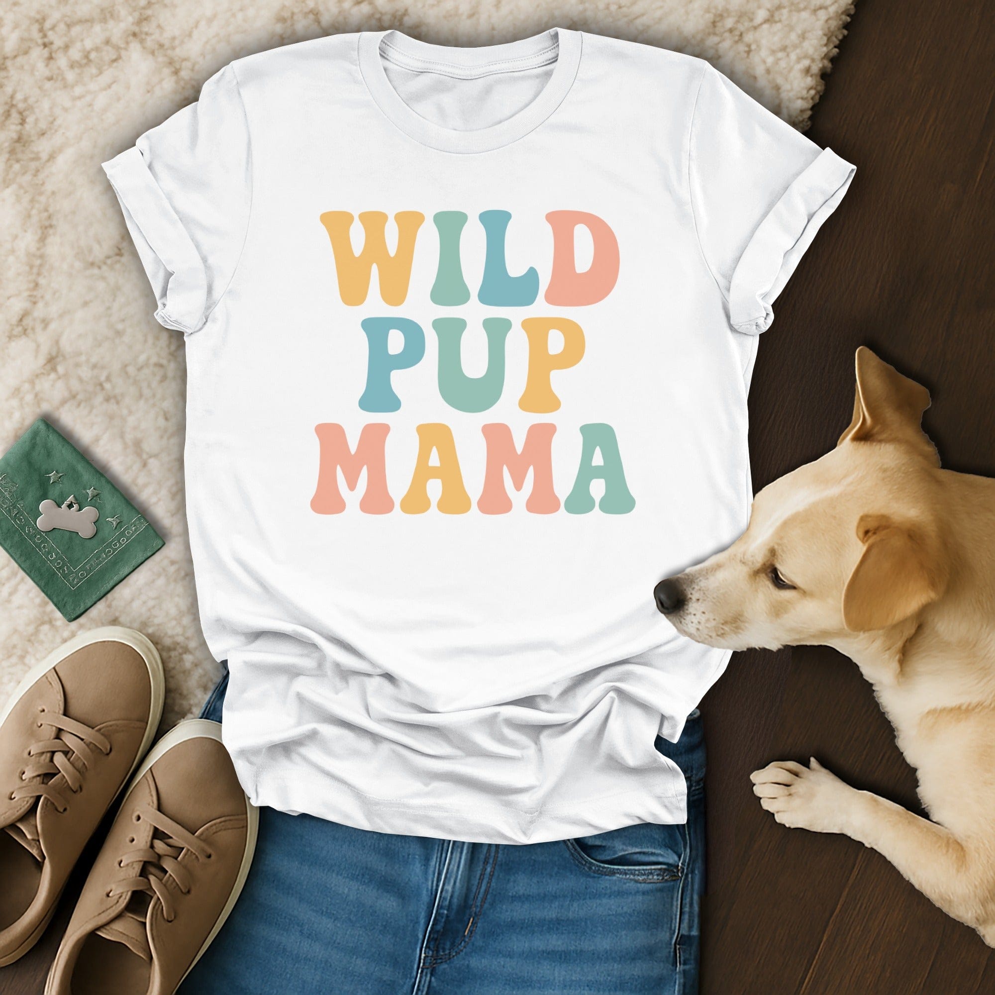 Wild Pup Mama T-shirt 🐾