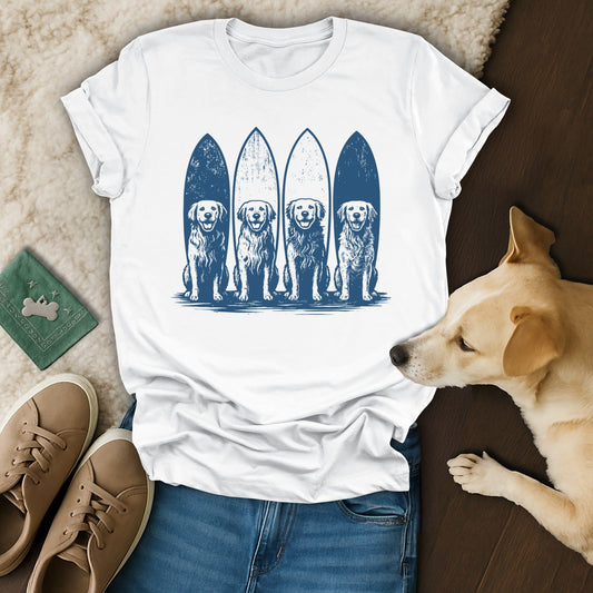 Surfing Dogs T-Shirt 🏄