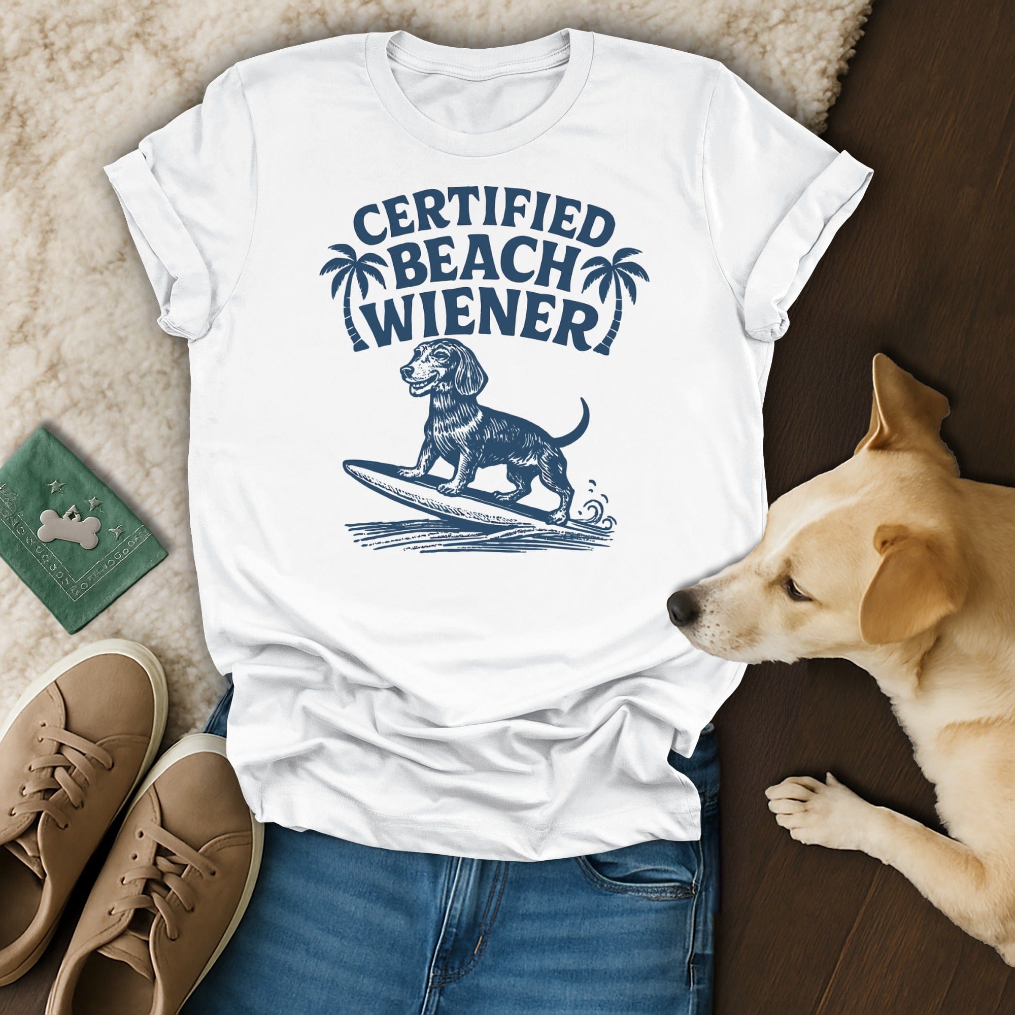 Certified Beach Wiener T-Shirt 🌭