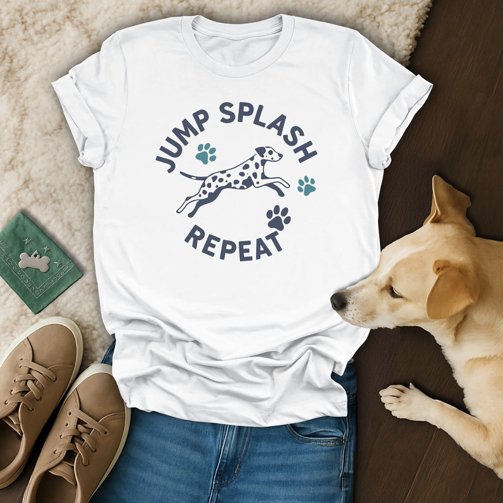 Jump Splash Repeat T-shirt 🐶