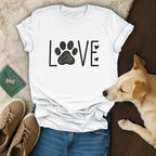 Paw Print T-Shirt 🐾🤍