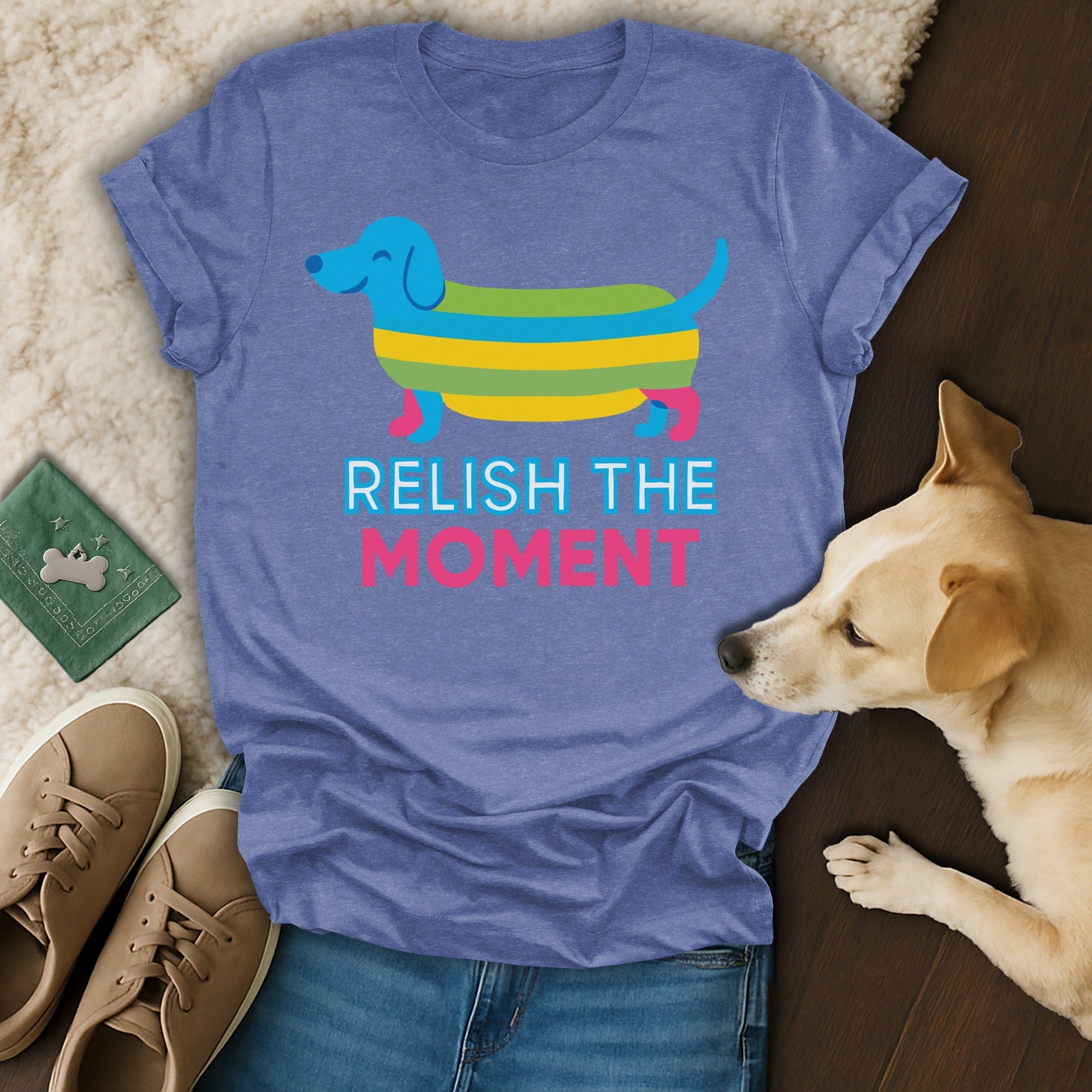 Relish the Moment Colorful Dachshund T-Shirt