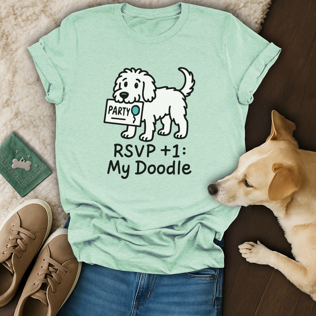 Fun RSVP +1 My Doodle Graphic Soft Tee Product
