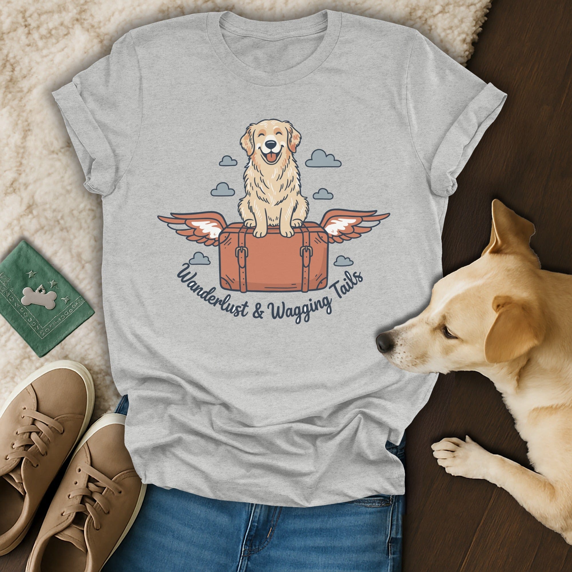 Dog Travel Adventure T-Shirt ✈️