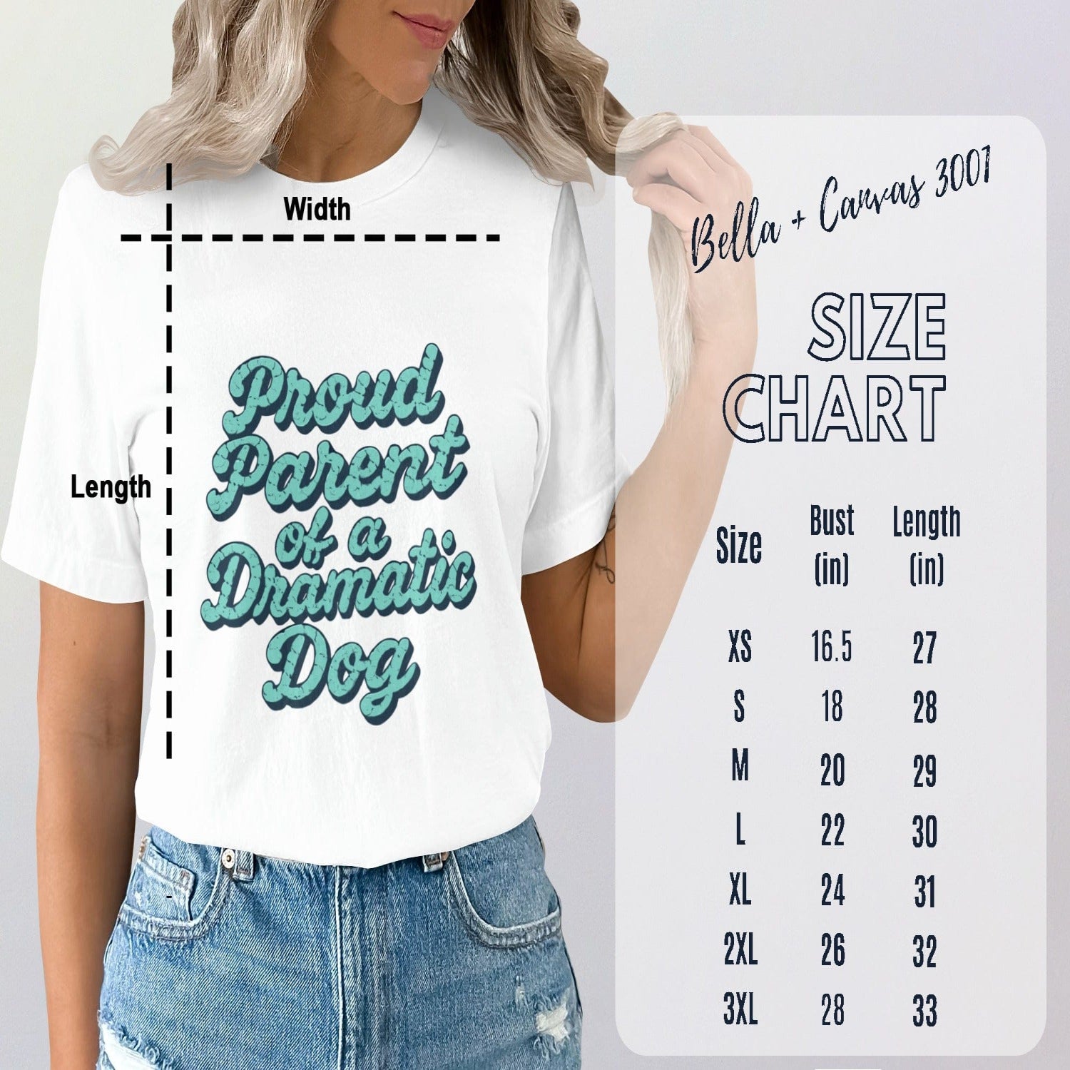 Proud Parent of a Dramatic Dog Shirt