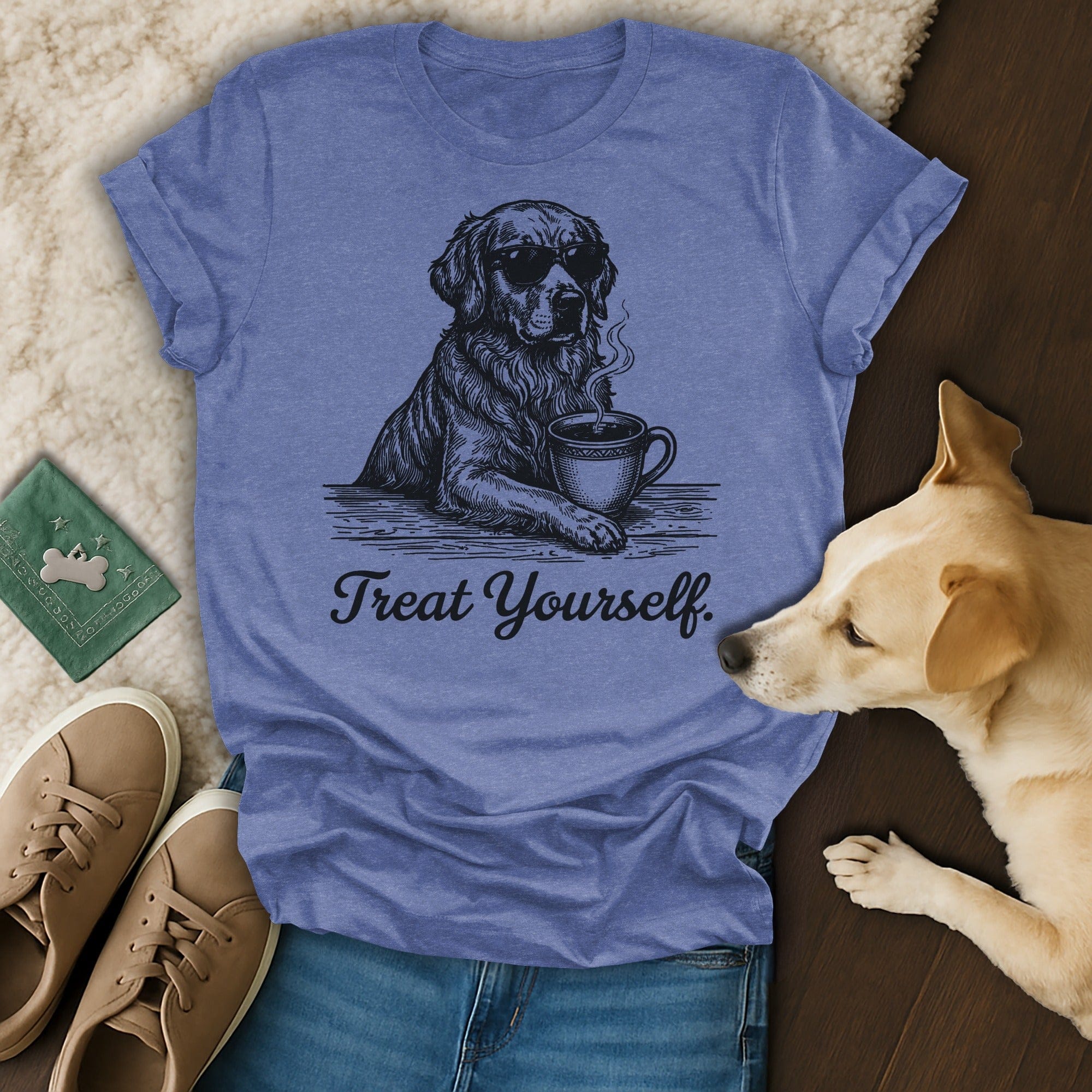 Golden Retriever Sunglasses Coffee Treat Yourself Shirt product type
Golden Retriever
Dog Sunglasses
Coffee Dog
Treat Yourself
Dog Lover Gift
Funny Dog
Cool Canine
Pet Parent
Animal Graphic Tee
Blue Shirt
Periwinkle Top
Relax Dog
Dog Mom
Dog Dad
Puppy Love
Animal Humor
Unique Dog Design
Casual Dog Tee
Golden Retriever Art
Dog Life Style