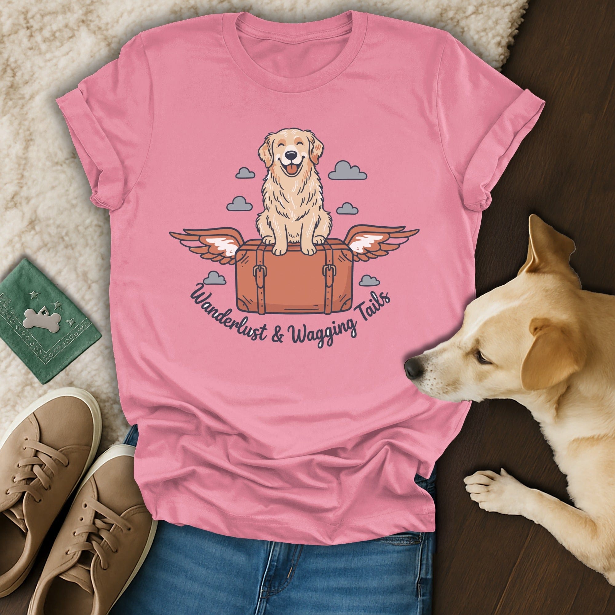 Dog Travel Adventure T-Shirt ✈️