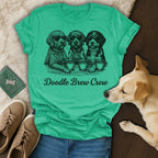 Three Doodle Dogs Sunglasses Coffee Brew Crew T-shirt product type
Doodle Dog
Doodle Brew Crew
Coffee Lover
Dog Lover
Puppy Design
Goldendoodle
Labradoodle
Cockapoo
Dog Mom
Dog Dad
Pet Owner Gift
Funny Dog Shirt
Animal Graphic
Cool Dogs
Coffee Hounds
Canine Design
Brew Crew Dogs
Green Tee
Dog Face Shirt
Doodle Art