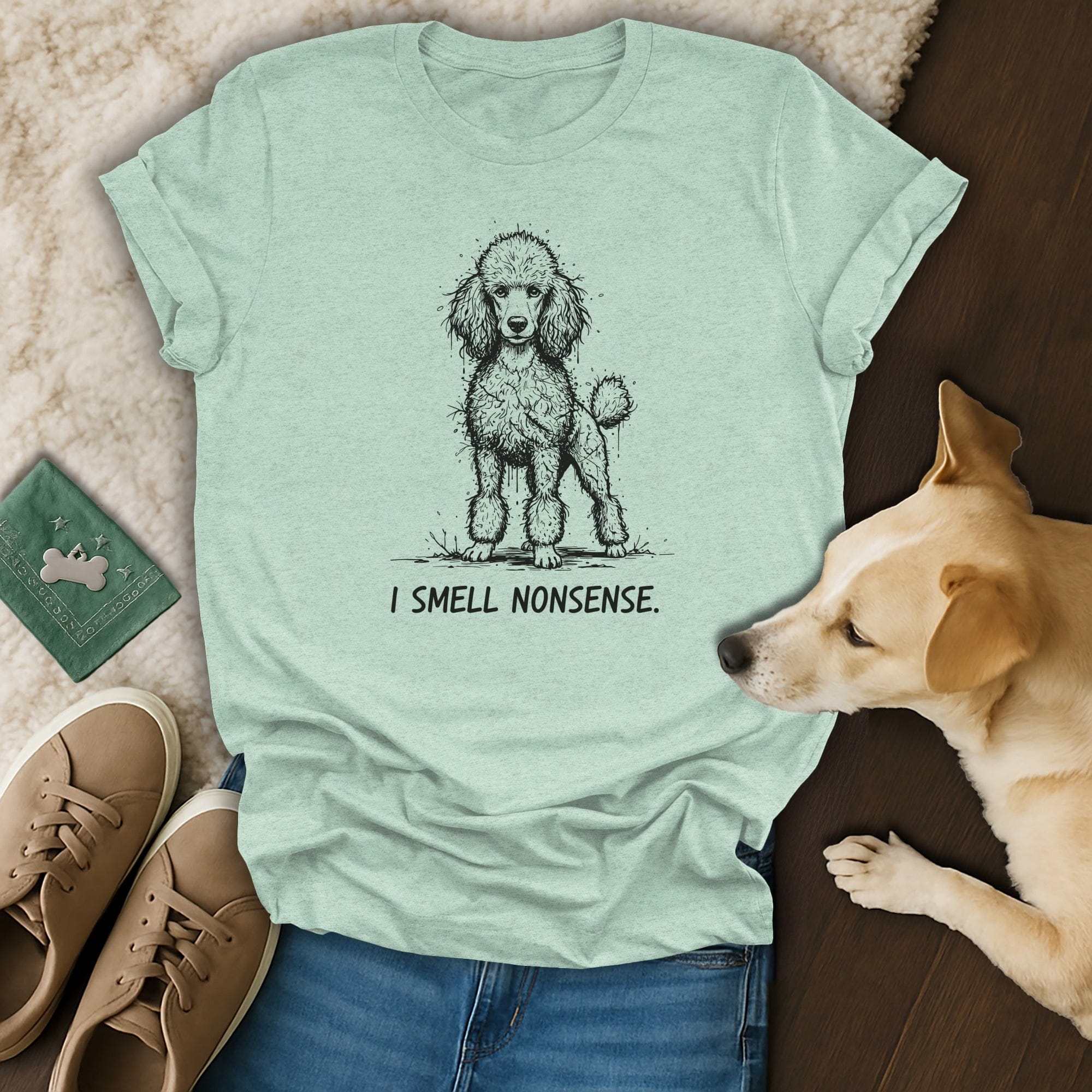I Smell Nonsense Graphic Dog Statement Shirt