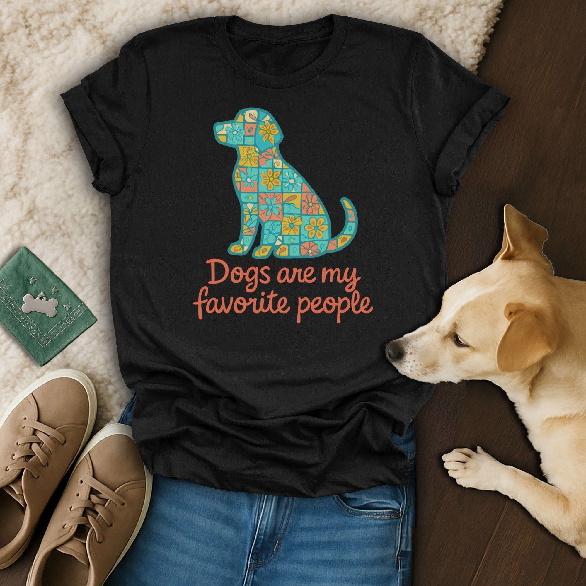 Dogs Are My Favorite People Graphic Shirt