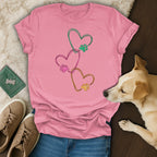 Pink hearts paw prints dog lover shirt product type
Pink shirt, Heart design, Paw print, Dog lover, Pet love, Animal theme, Graphic tee, Cute design, Women top, Unisex shirt, Gift idea, Casual fashion, Comfort apparel, Dog mom, Pet owner, Heart outline, Paw graphic, Trendy shirt, Everyday wear, Unique print