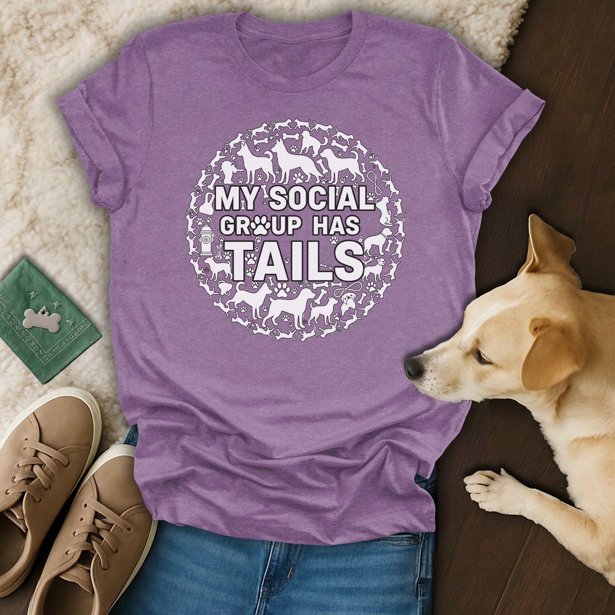 My Social Group Has Tails Graphic T-shirt