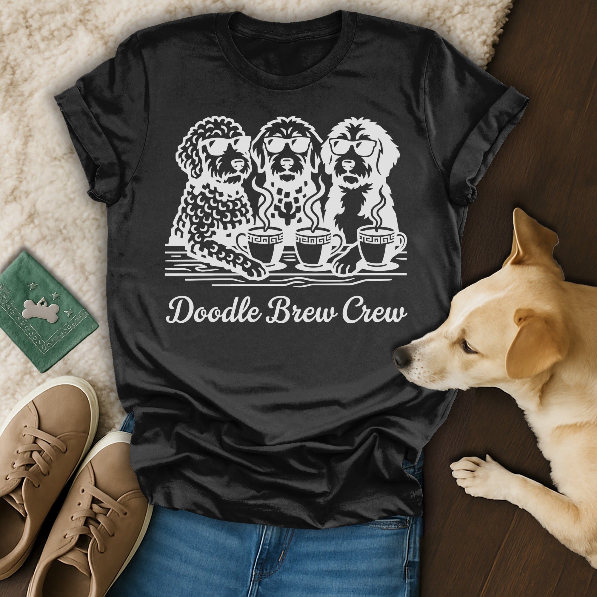 Doodle Brew Crew Dogs Sunglasses Coffee Lovers product type
Doodle Brew Crew,Dog Lovers,Coffee Fans,Funny Dog,Cute Doodles,Pet Owner Gift,Animal Graphic,Sunglasses Dogs,Doodle Mom,Doodle Dad,Golden Doodle,Labradoodle,Puppy Love,Dog Merch,Brew Crew,Coffee Time,Canine Friends,Dog Theme,Unique Design,Pet Parent