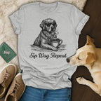 Golden Retriever Dog Sunglasses Coffee Sip Wag Repeat product type