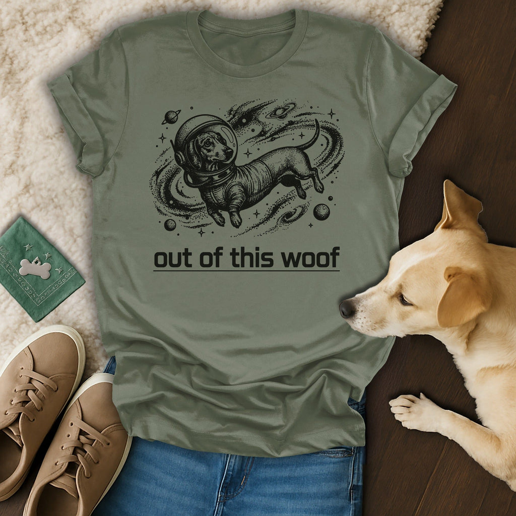 Space Dachshund Astronaut Out Of This Woof Funny product type