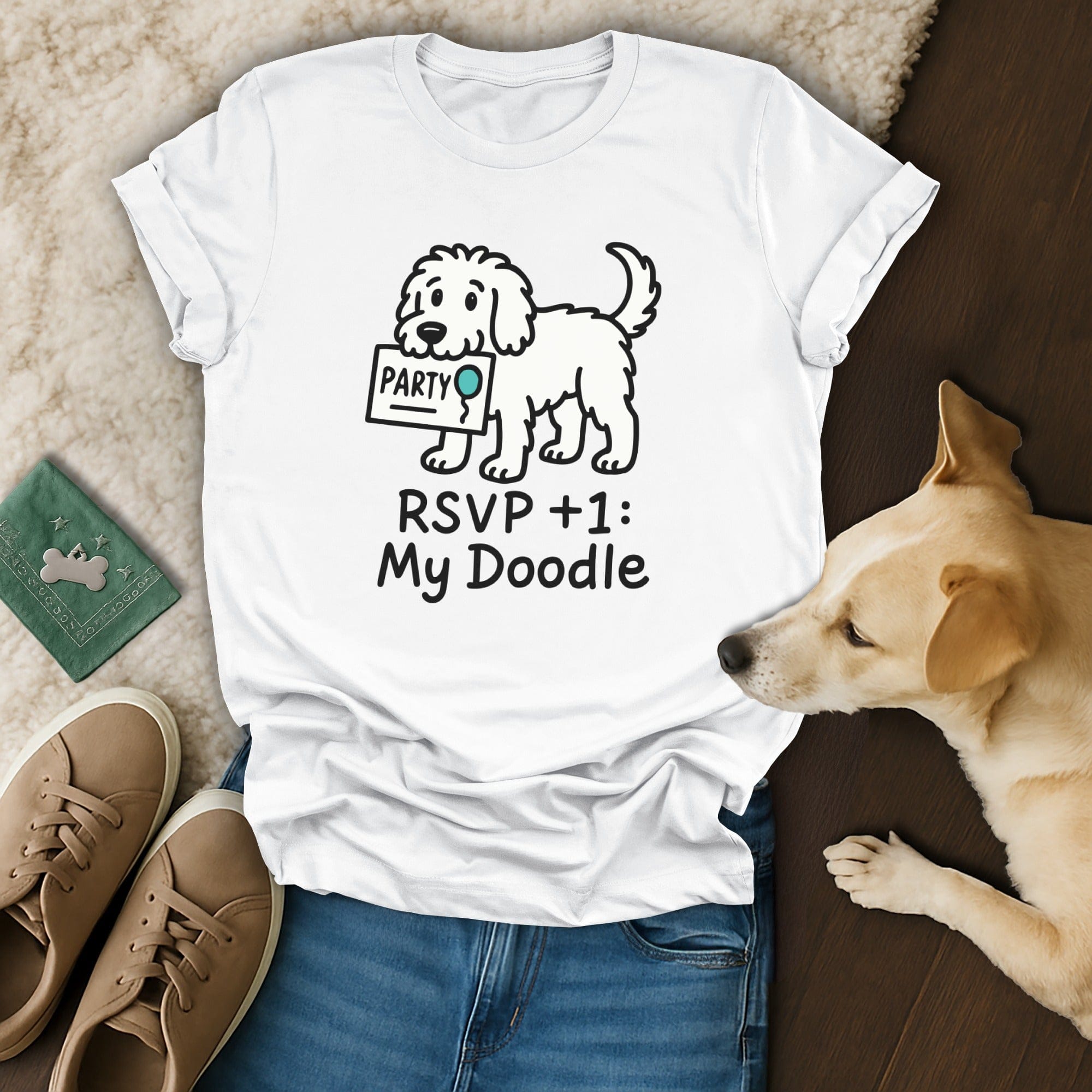 RSVP +1 My Doodle Graphic T-Shirt