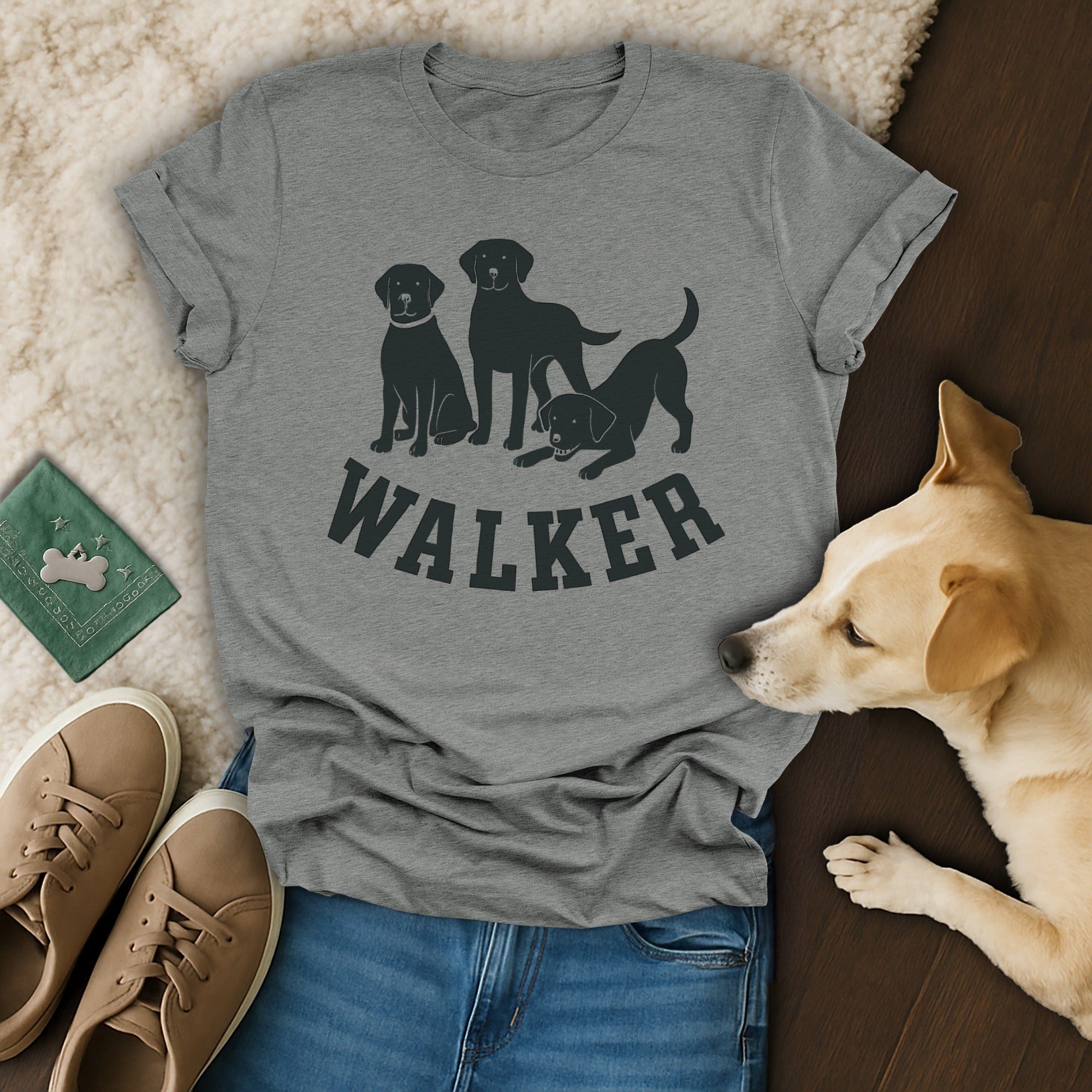 Walker Graphic Tee for Dog Lovers Casual Wear