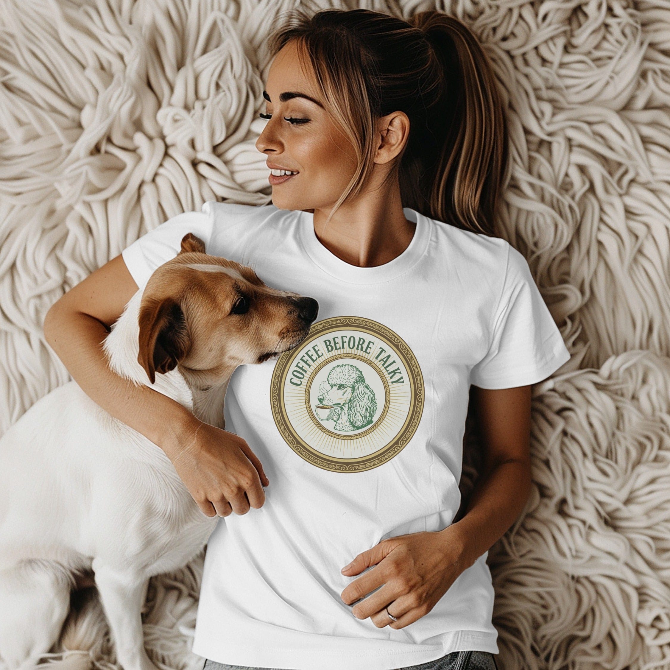 Coffee Before Talky Funny Graphic Tee