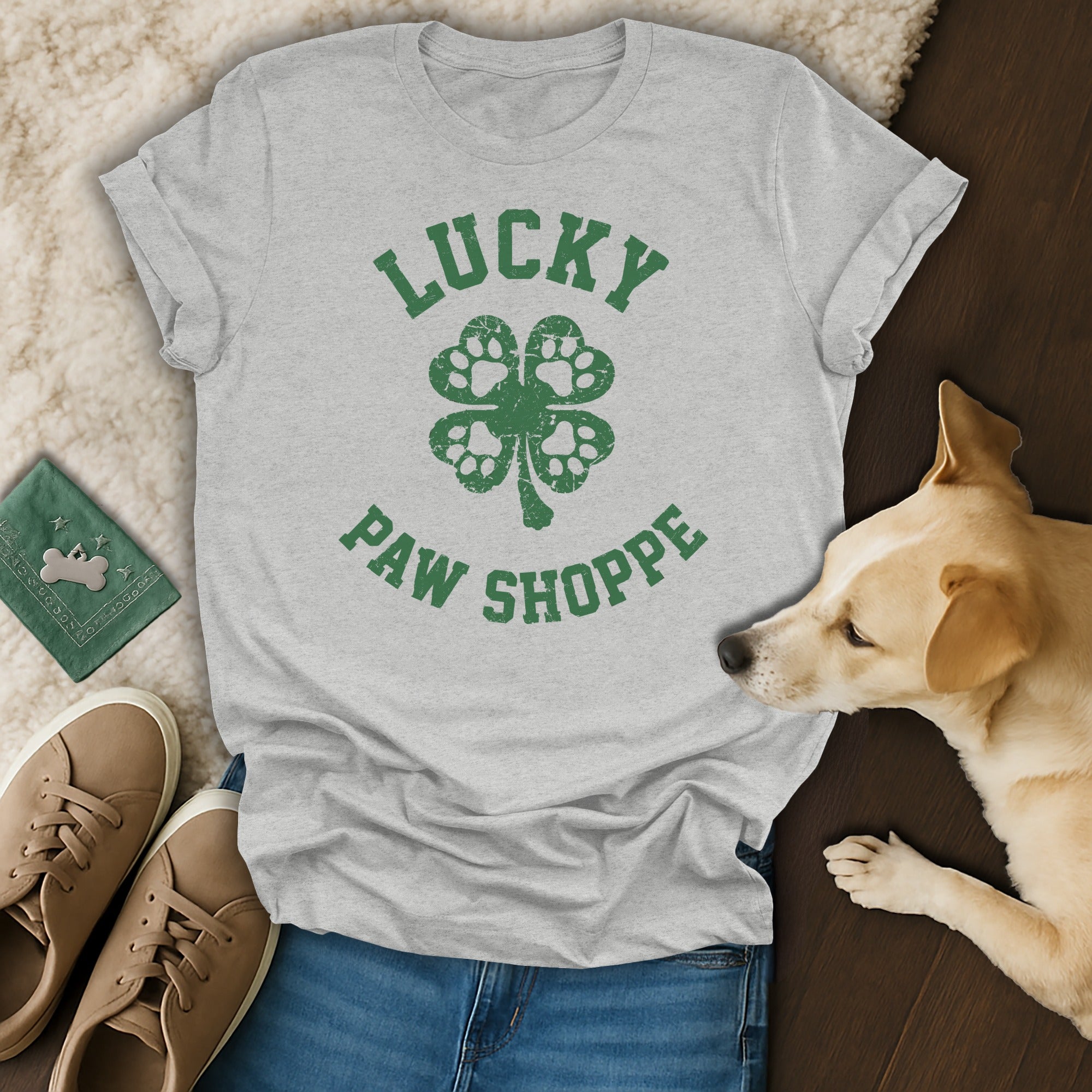 Lucky Paw Shoppe Graphic Pet Lover T-shirt