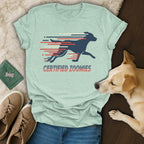 Certified Zoomies T-Shirt for Dog Lovers and Pet Owners