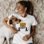 Good Vibes Only Sun And Dogs Graphic Tee