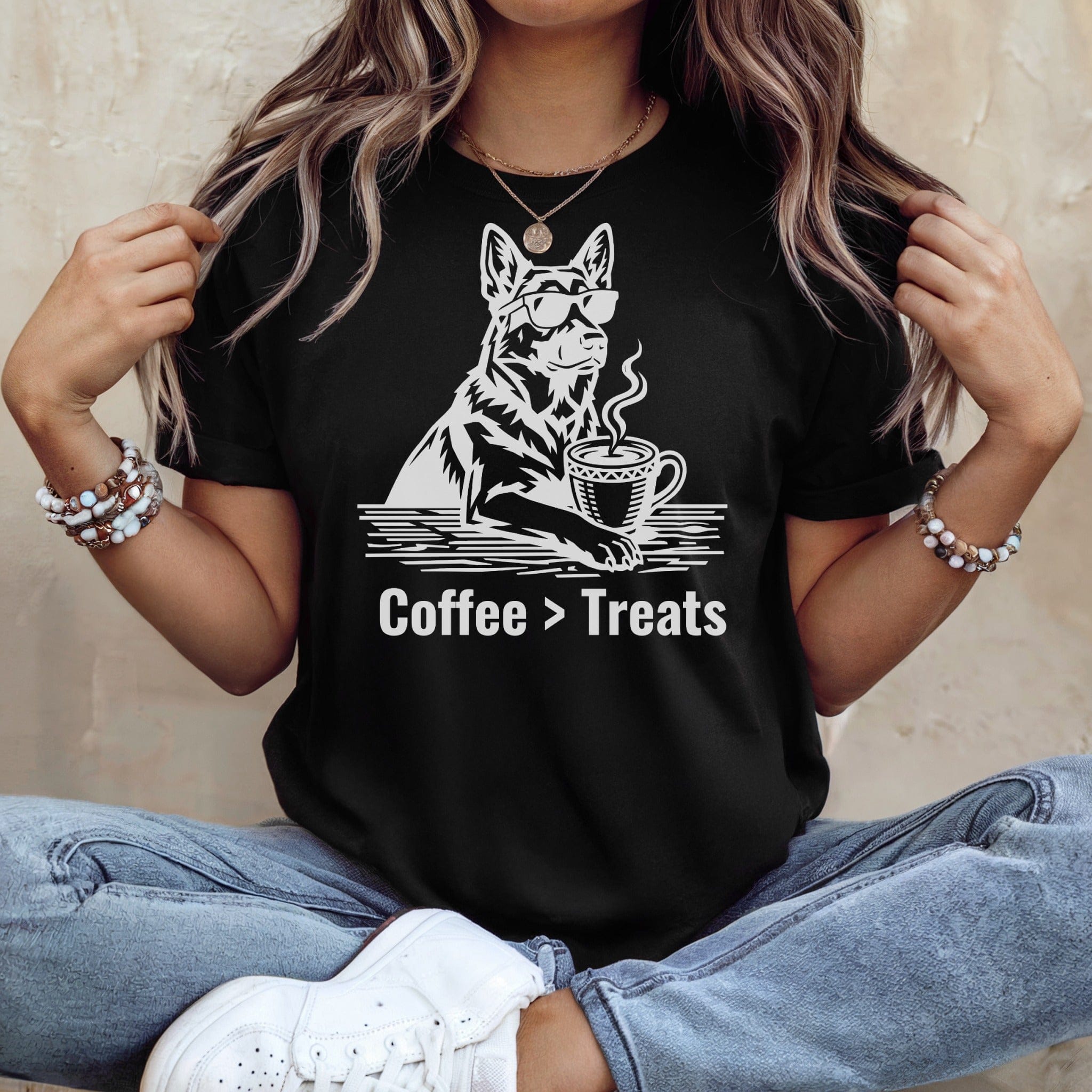 Cool Dog Sunglasses Coffee Cup Coffee Treats product type