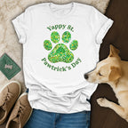 Yappy St. Pawtrick's Day Dog Lover Shirt for Pet Owners